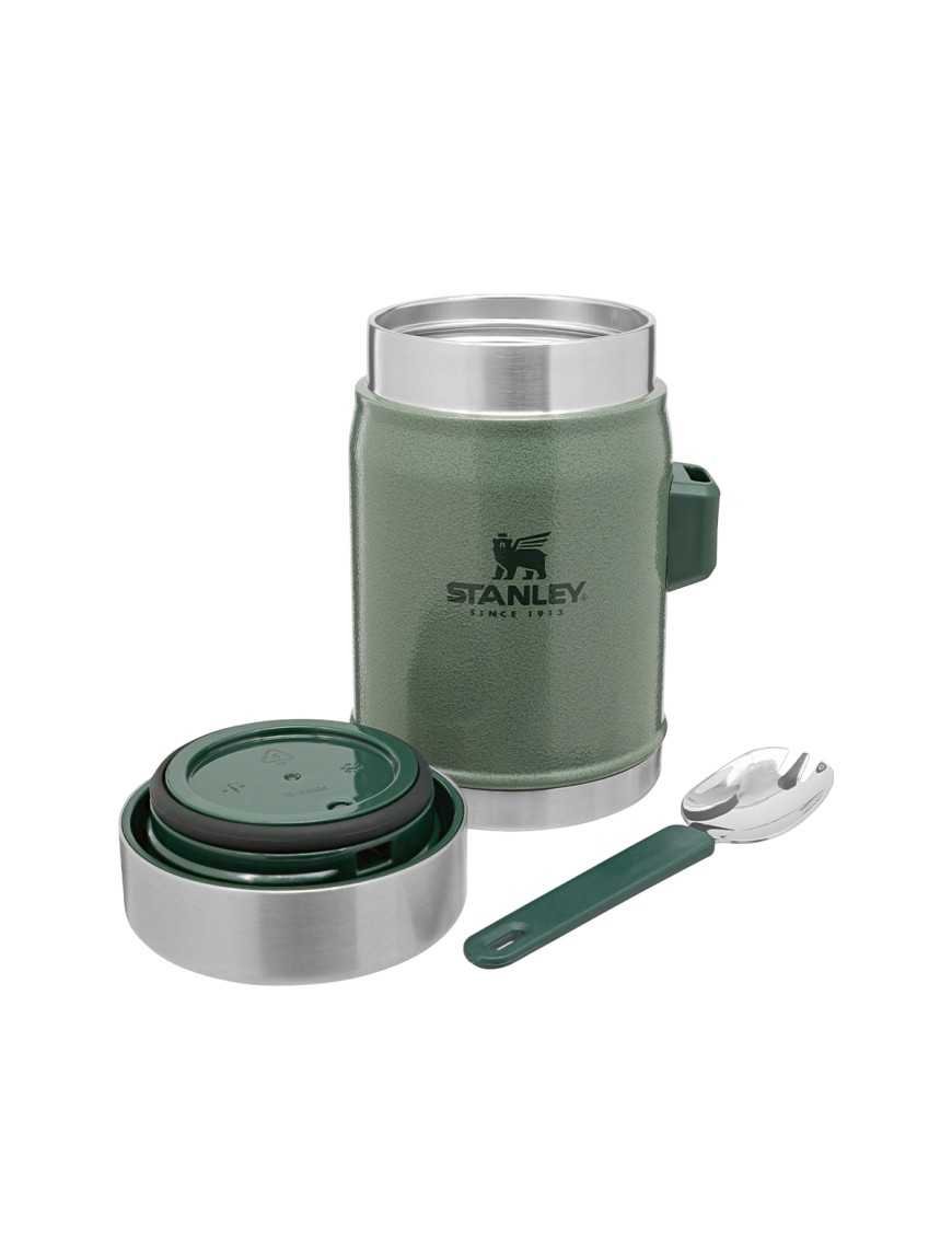 Обідній термос зі столовим прибором CLASSIC - 0,4 л HAMMERTONE GREEN / STANLEY