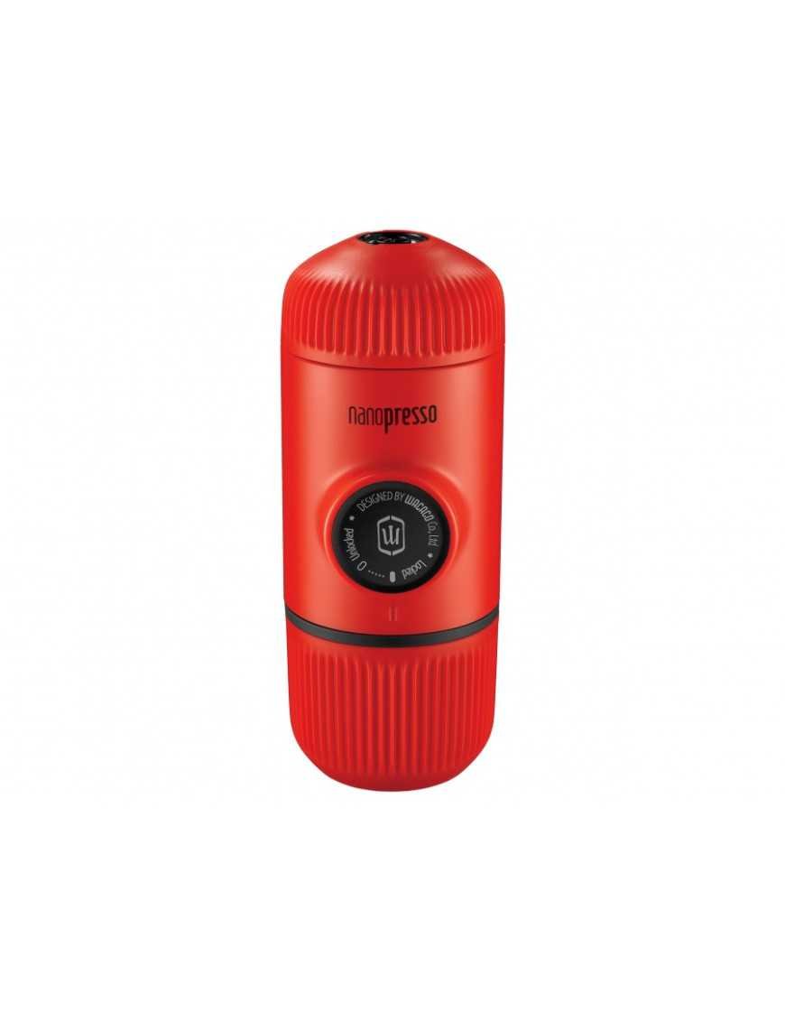 Дорожня кавоварка Wacaco Nanopresso Lava Red з чохлом