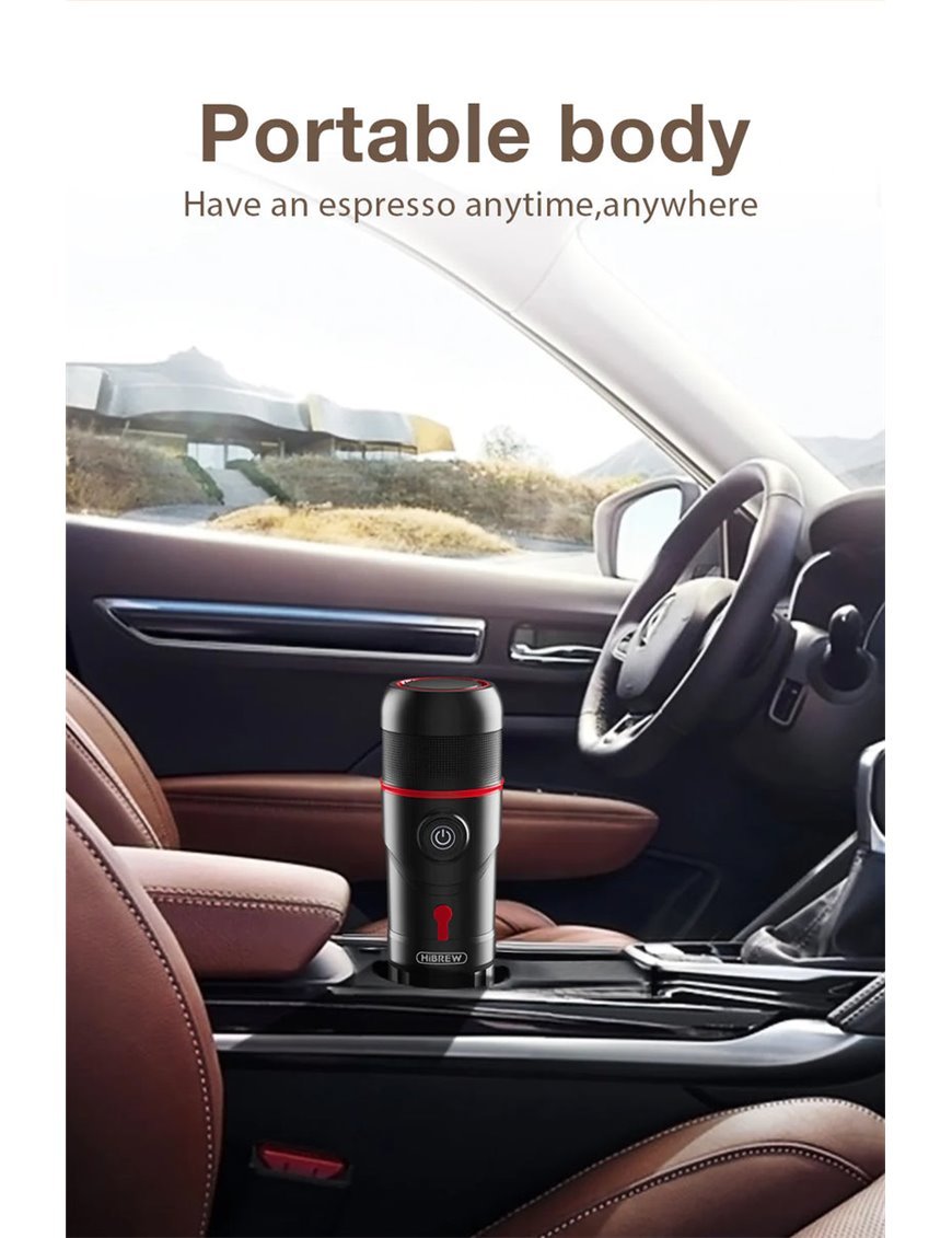 Портативна кавоварка 3-в-1 HiBREW H4-classic 80W Nespresso Dolce Gusto