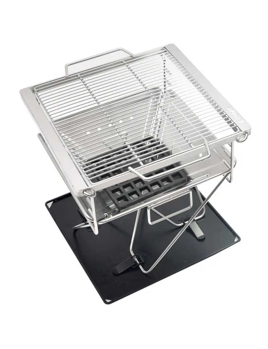 Великий складаний переносний кемпінговий гриль OFFLANDER