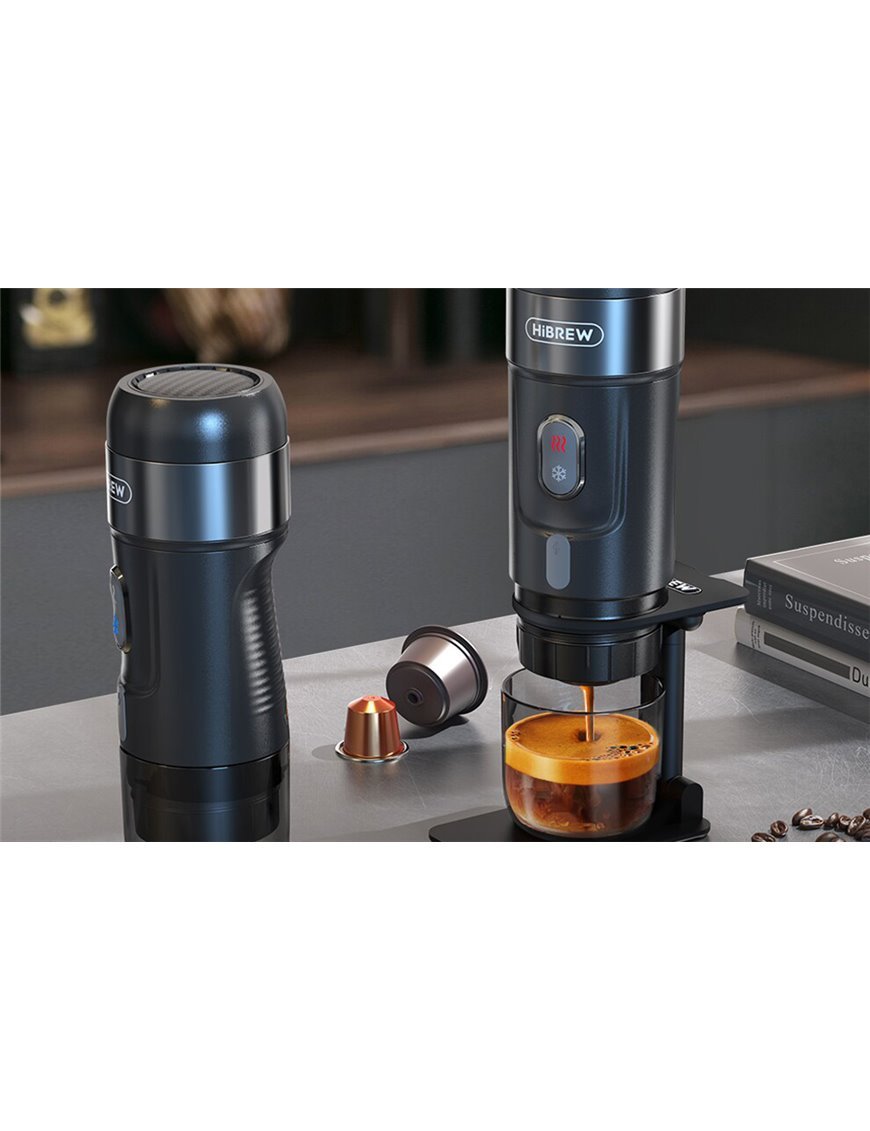 Портативна кавоварка 3-в-1 з чохлом 80W HiBREW H4A-premium
