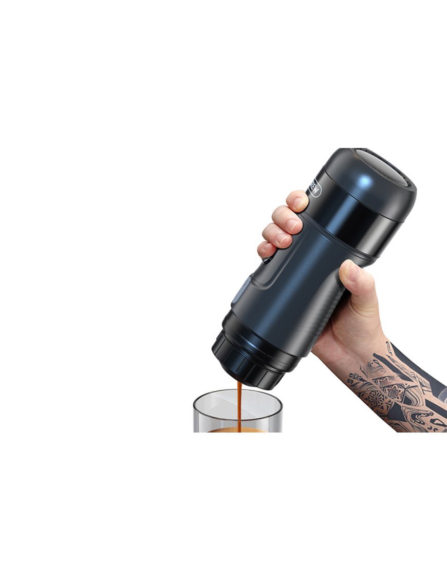 Портативна кавоварка 3-в-1 з чохлом 80W HiBREW H4A-premium