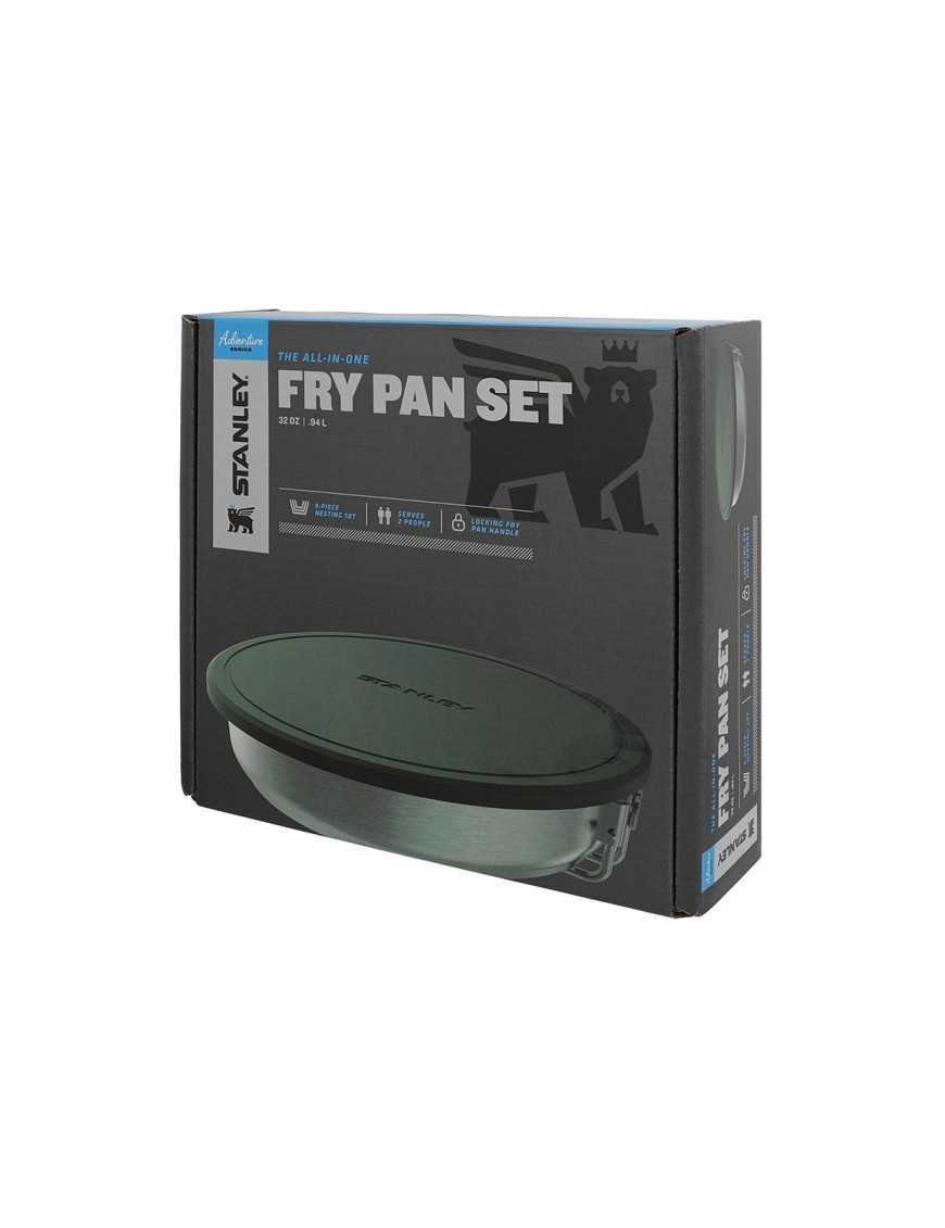 Кемпінговий набір Adventure - срібний 0,95L