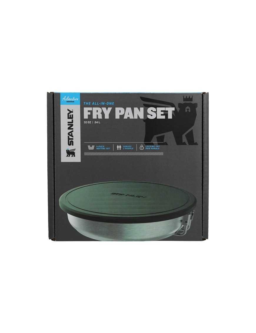 Кемпінговий набір Adventure - срібний 0,95L