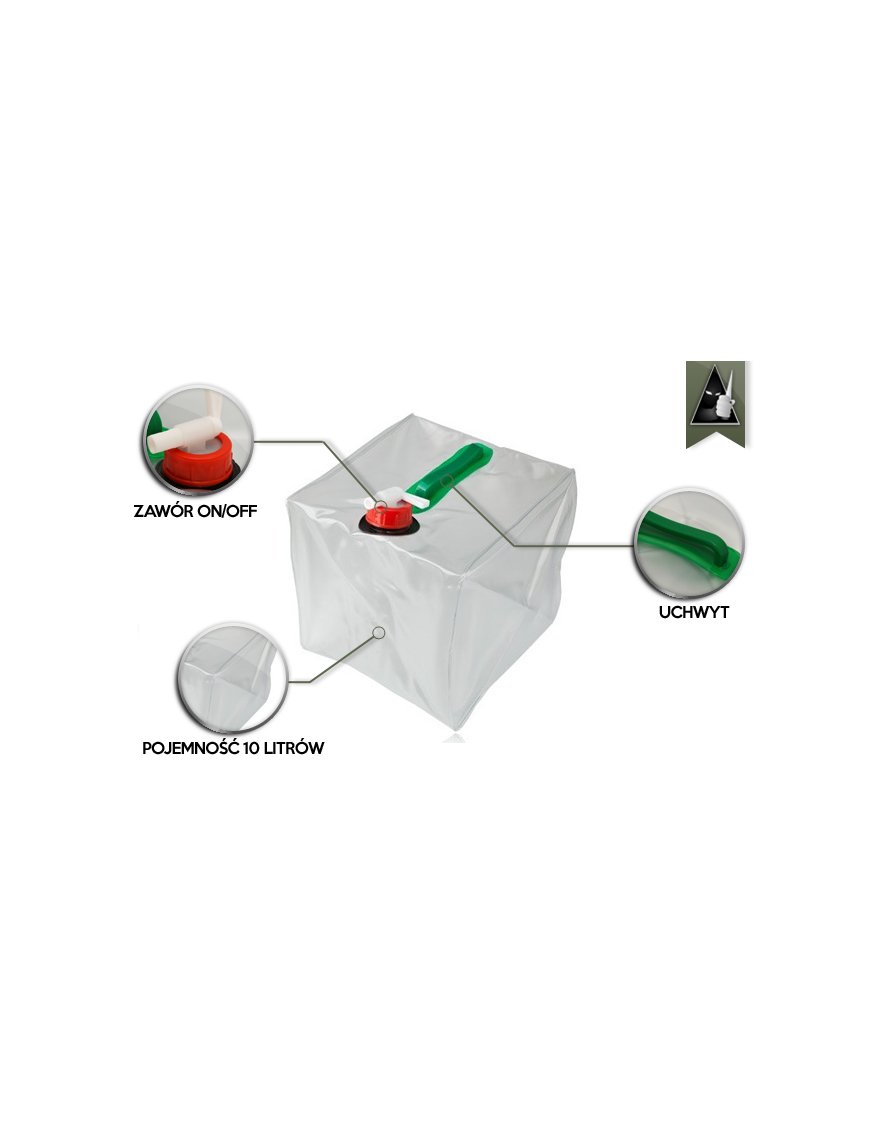 Контейнер для води BCB Jerry Can Collapsible 10 літрів