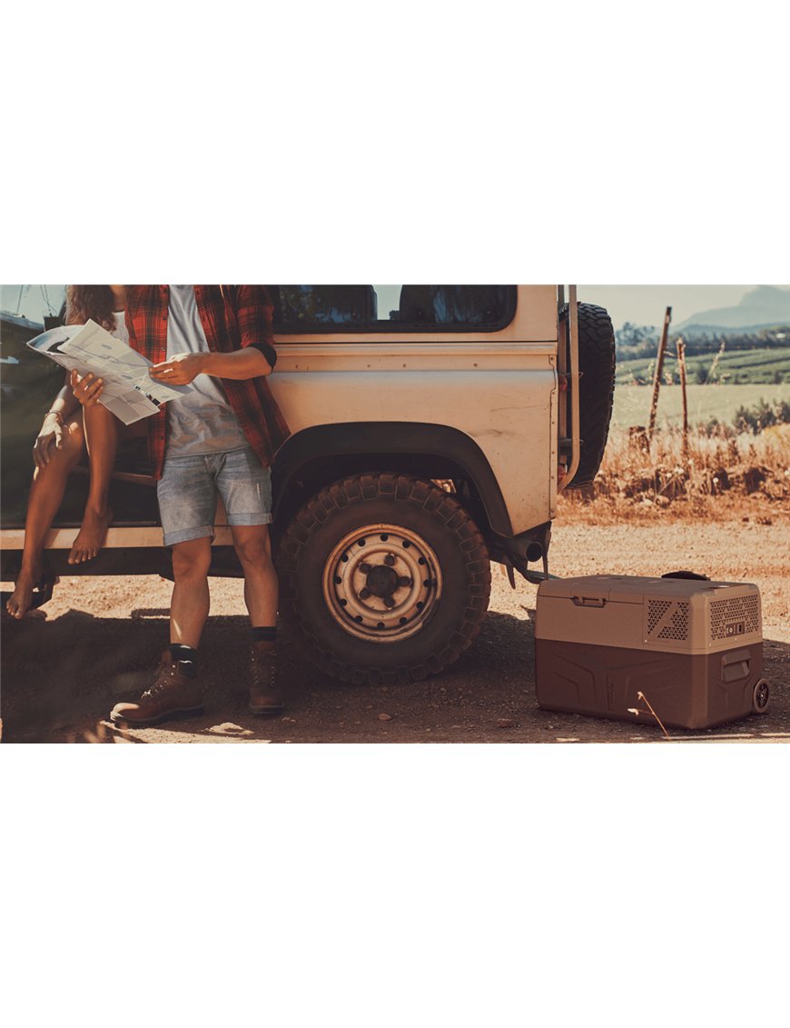 Портативний компресорний холодильник Yolco BCX30 GREY 28L 606x369x388мм