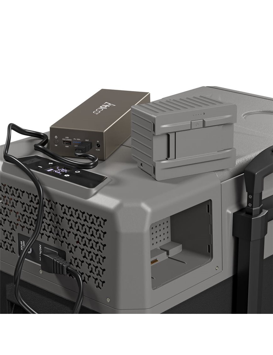 Портативний компресорний холодильник Yolco BCX30 GREY 28L 606x369x388мм