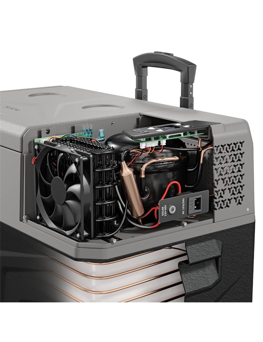 Портативний компресорний холодильник Yolco BCX30 GREY 28L 606x369x388мм