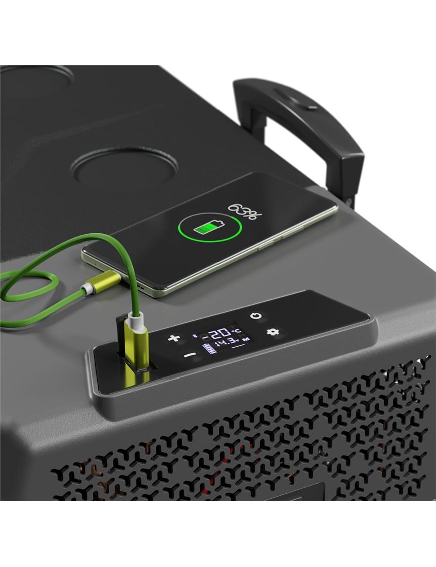 Портативний компресорний холодильник Yolco BCX40 CARBON