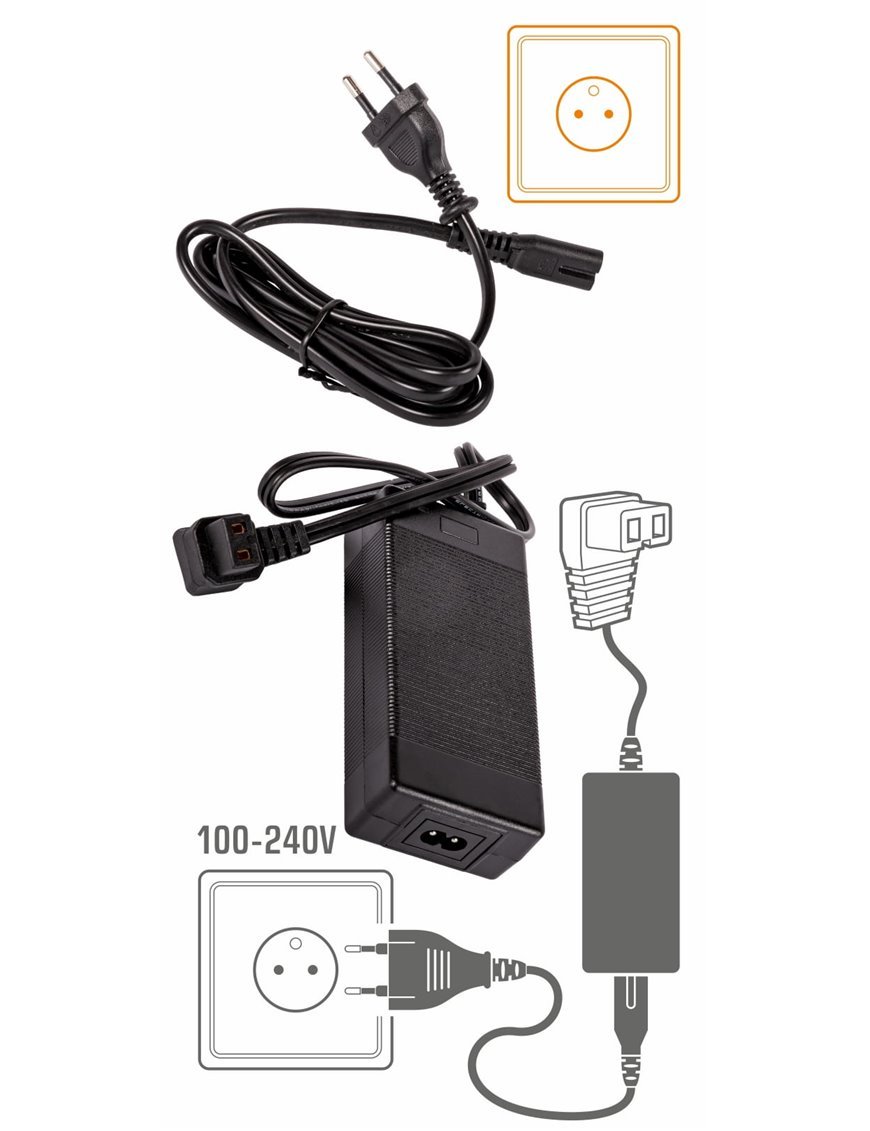 Портативний компресорний холодильник Yolco BCX30 28л CARBON 606x369x388мм