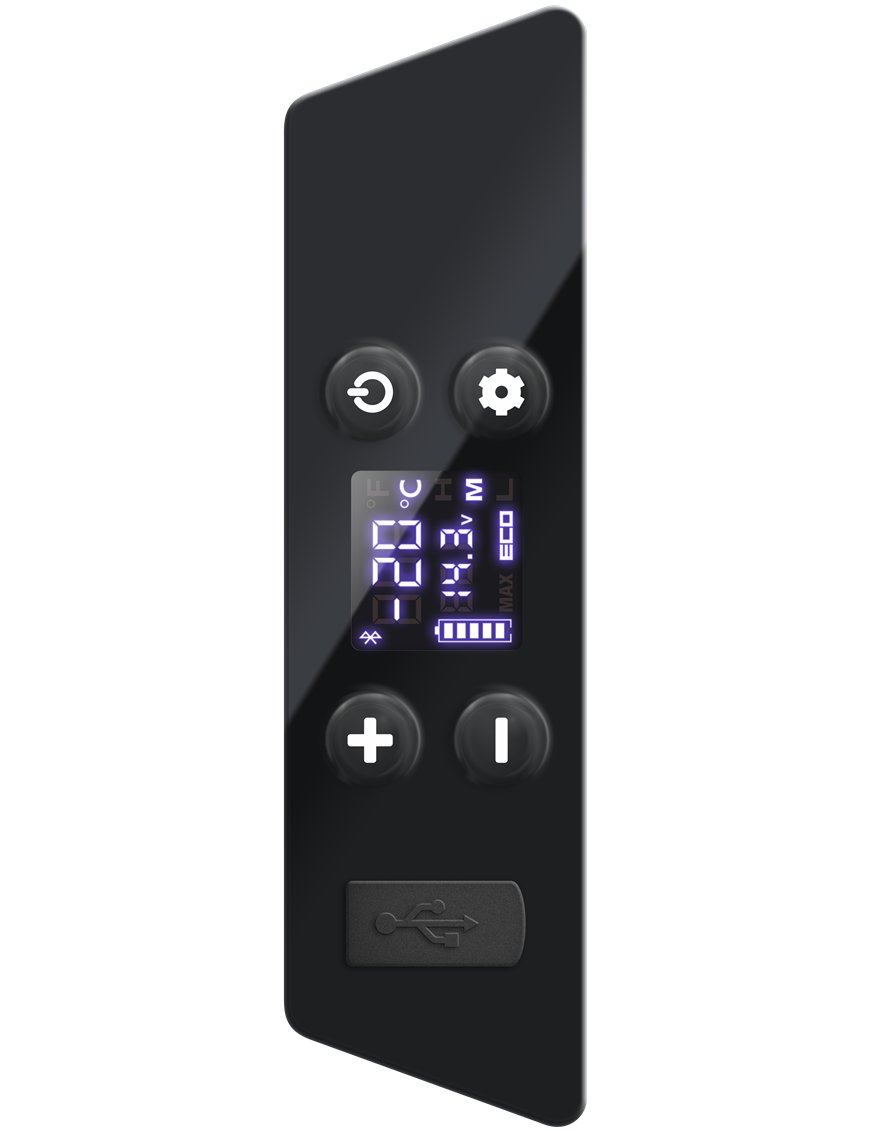 Портативний компресорний холодильник Yolco BCX30 28л CARBON 606x369x388мм