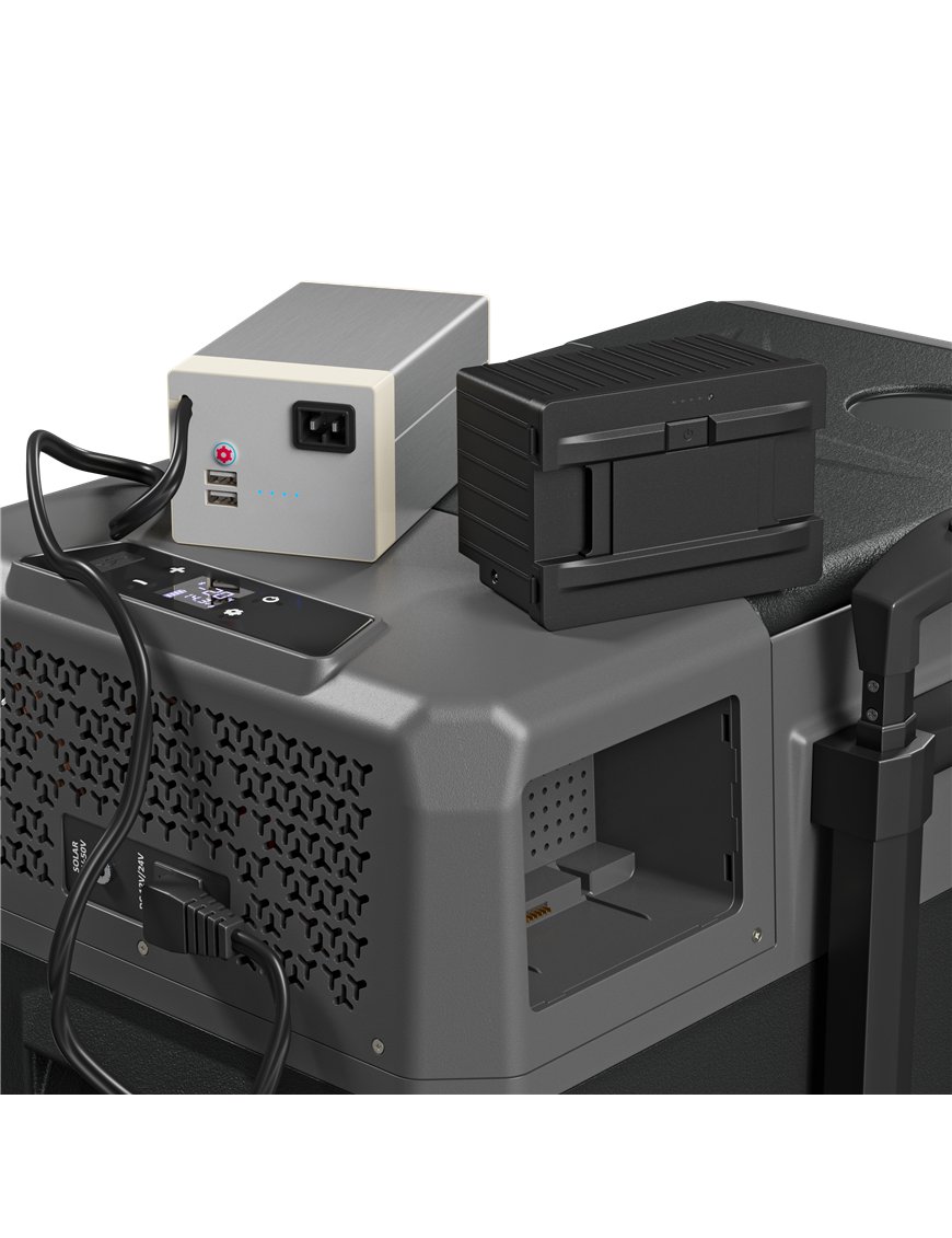 Портативний компресорний холодильник Yolco BCX30 28л CARBON 606x369x388мм