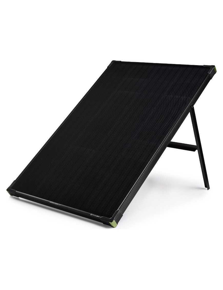 Goal Zero Boulder 100 — мобільна, міцна сонячна панель з підставкою.