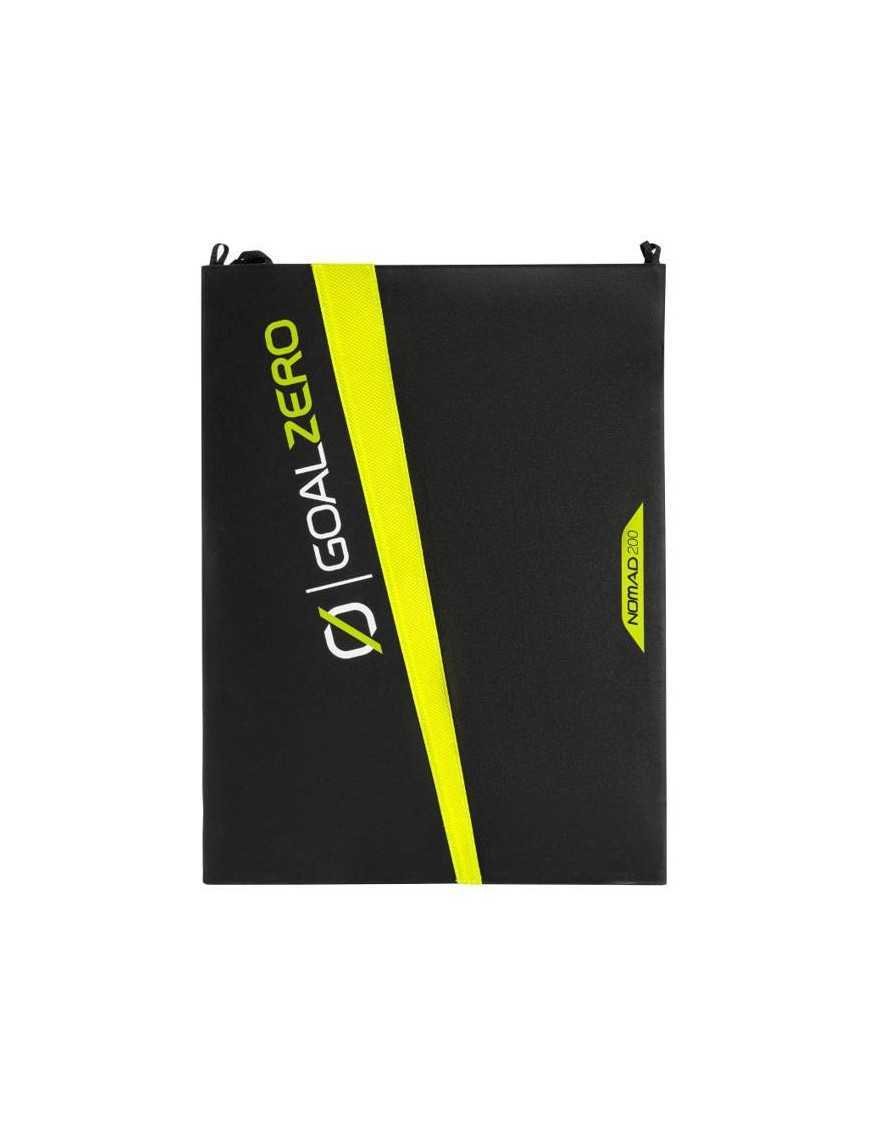 Goal Zero Nomad 200 — мобільна, гнучка та складана сонячна панель великої потужності.