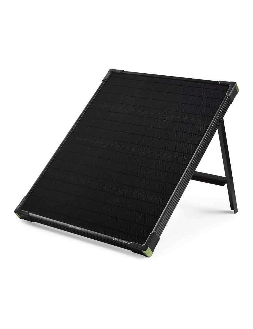 Goal Zero Boulder 50 — мобільна, міцна сонячна панель з підставкою.