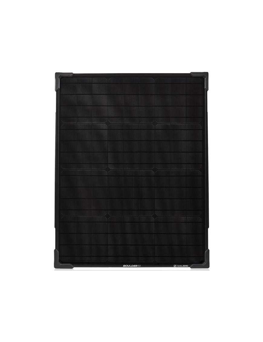 Goal Zero Boulder 50 — мобільна, міцна сонячна панель з підставкою.