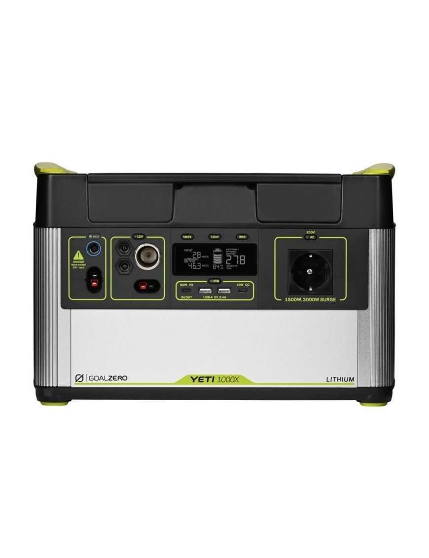 Goal Zero Yeti 1000 X (230V) Повністю безшумна, максимально тиха та дуже мобільна станція живлення з дуже великою ємністю