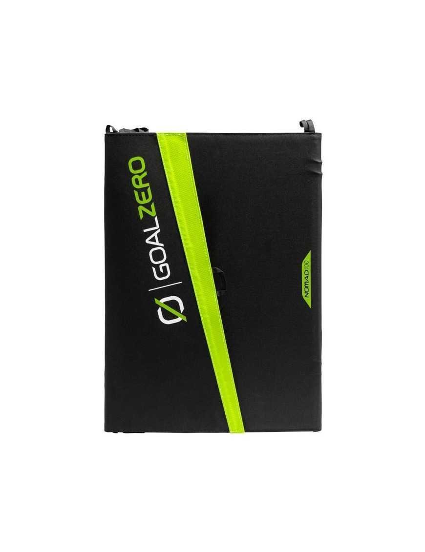 Goal Zero Nomad 100 — мобільна, гнучка та складана сонячна панель великої потужності.