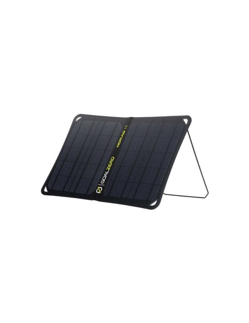 Goal Zero Nomad 10 — мобільна, гнучка, складана та водонепроникна сонячна панель.