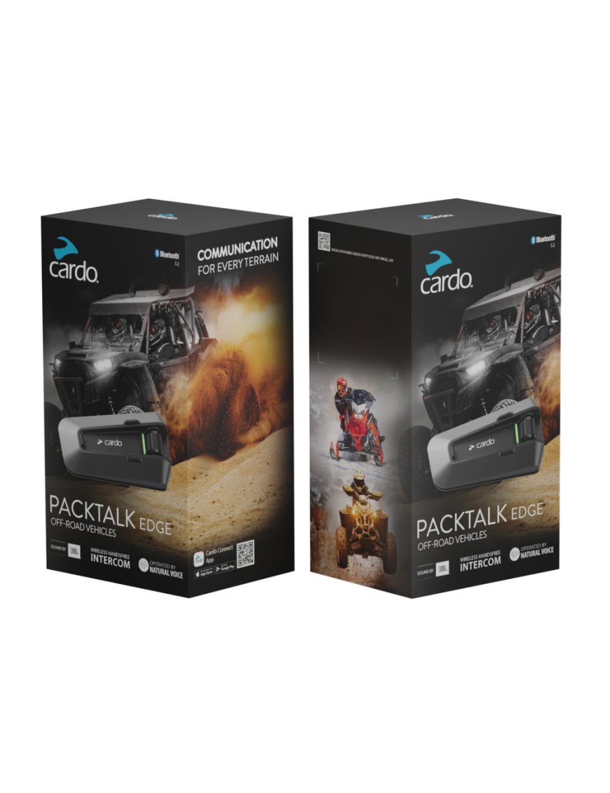Cardo Packtalk Edge ORV Single