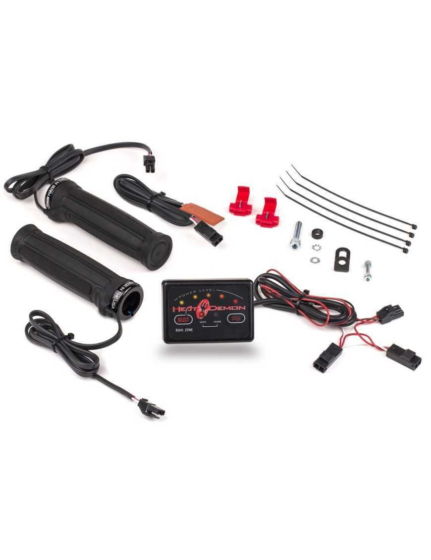 SYMTEC підігріті ручки, великий палець і контролер для квадроцикла ATV