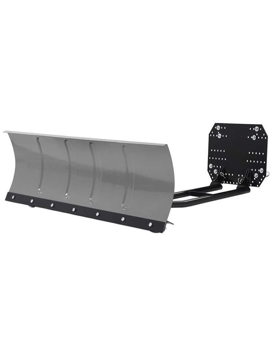 Сталевий відвал SHARK сірий (150 см)