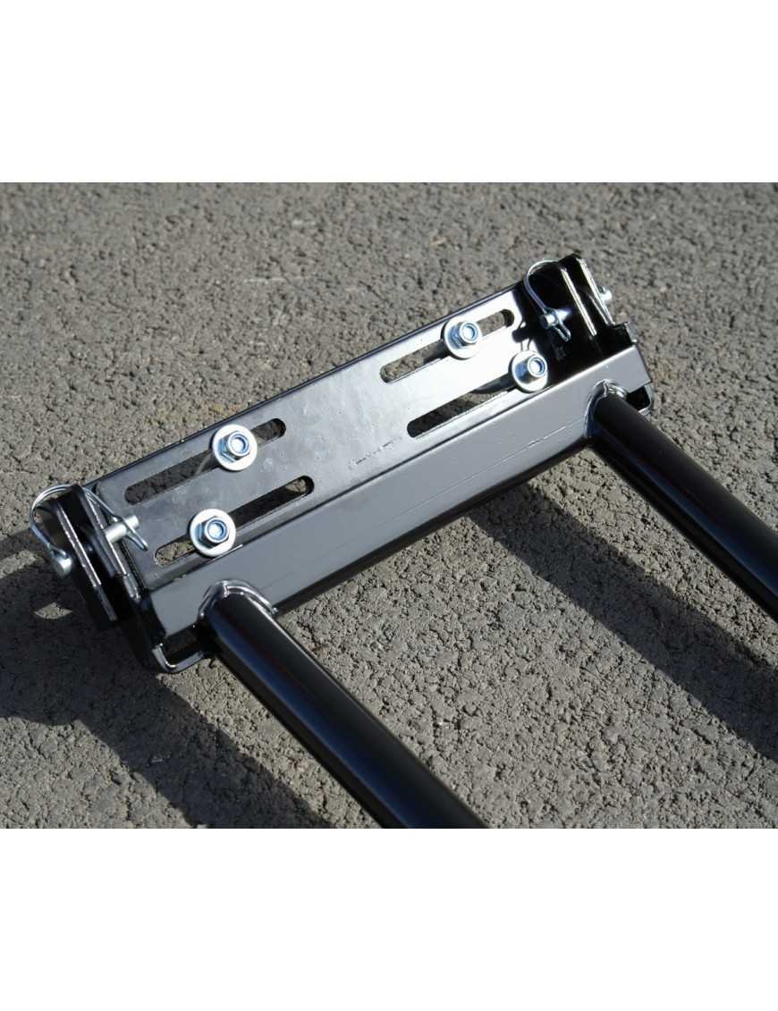 Сталевий відвал SHARK жовтий (150 см)