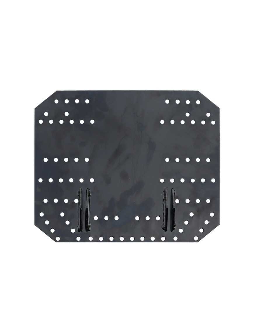 Сталевий відвал SHARK сірий (150 см)