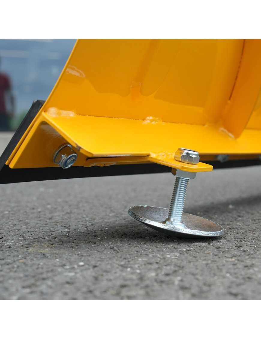 Сталевий відвал SHARK жовтий (150 см)