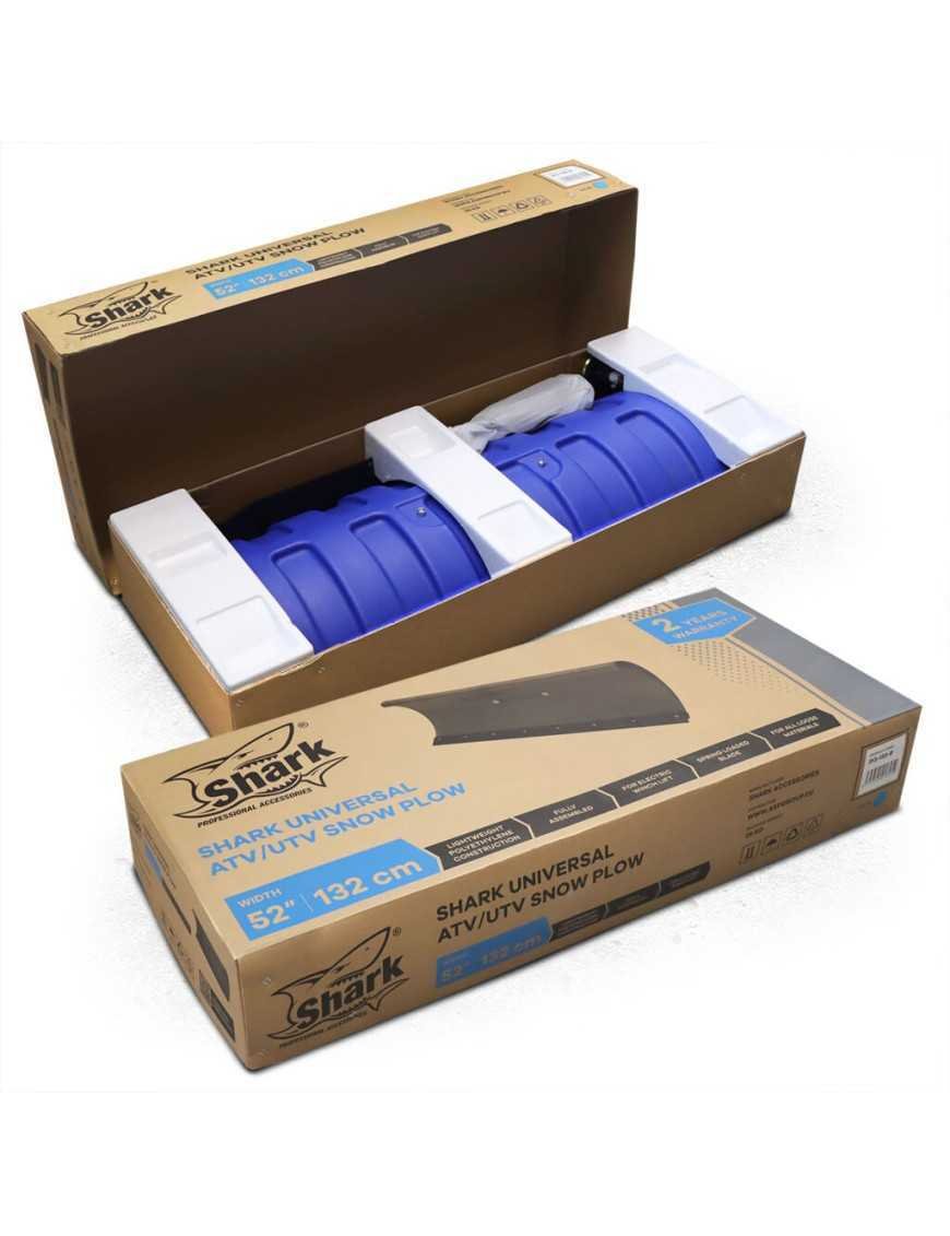 Відвал SHARK (132 см) чорний