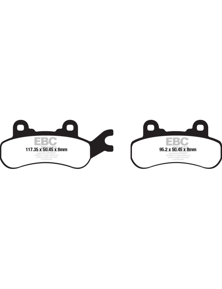 FA682R | Гальмівні колодки Maverick Can-am