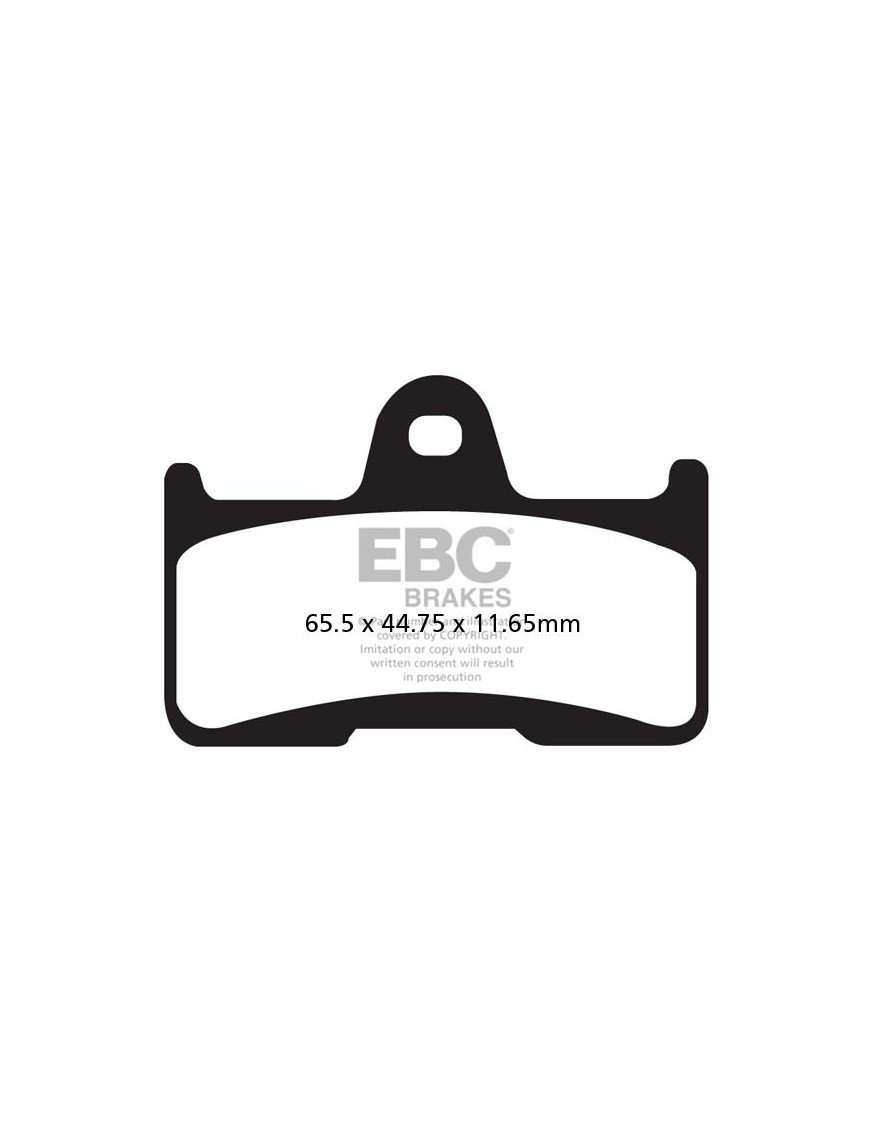 FA344R | Гальмівні колодки CF MOTO Quadzilla Goes YFM660 Grizzly