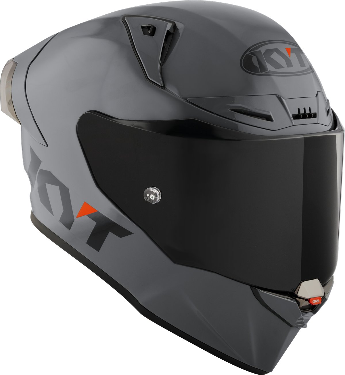 Мотоциклетний шолом KYT R1R СІРИЙ E06