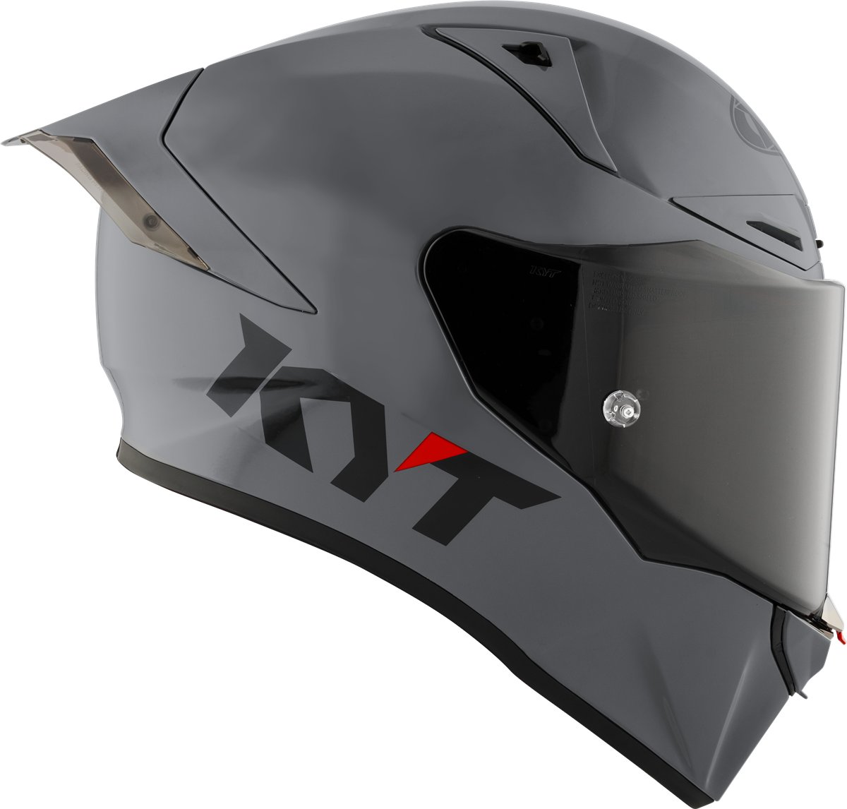 Мотоциклетний шолом KYT R1R СІРИЙ E06