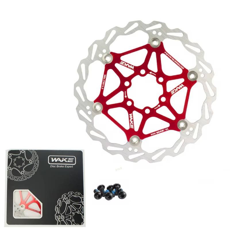 Плаваючий гальмівний диск 203 мм WAKE червоний
