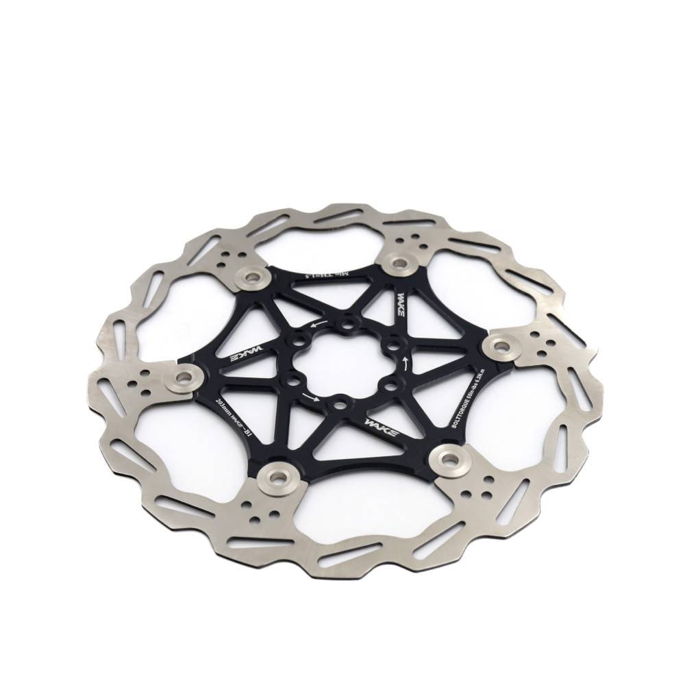 Плаваючий гальмівний диск 203 мм WAKE MTB чорний