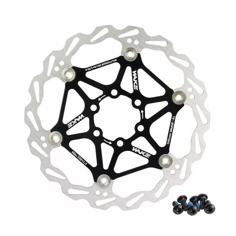 Плаваючий гальмівний диск 180 мм WAKE чорний