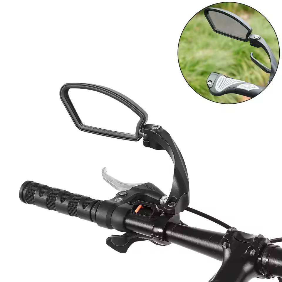 Велосипедне дзеркало заднього виду, ліве, регульоване, кульова головка