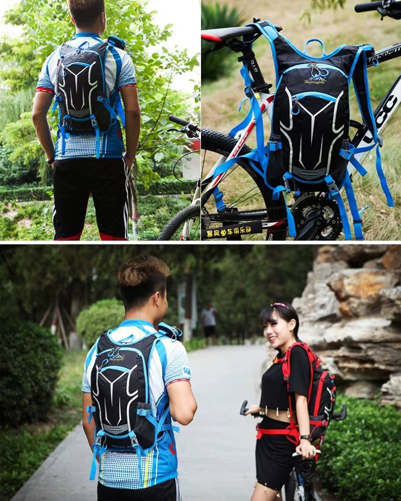 Велосипедний, спортивний, туристичний, трекінговий рюкзак 18L помаранчевий