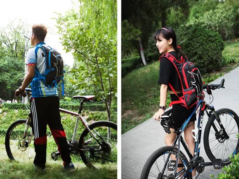 Велосипедний, спортивний, туристичний, трекінговий рюкзак 18L Синій