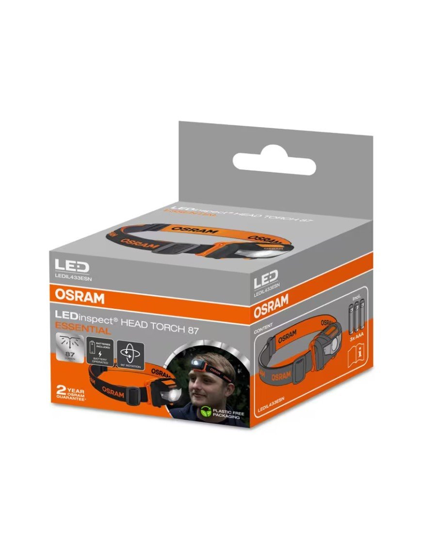 Налобний ліхтар OSRAM LEDinspect HEAD TORCH 87 ESSENTIAL