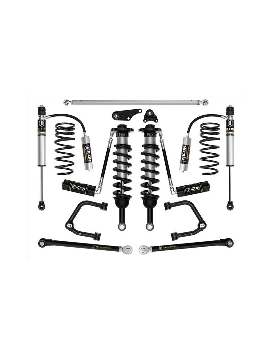 Комплект підвіски Icon Lift 125 3-ступеневий 4 трубчастих важелі Toyota Land Cruiser 250