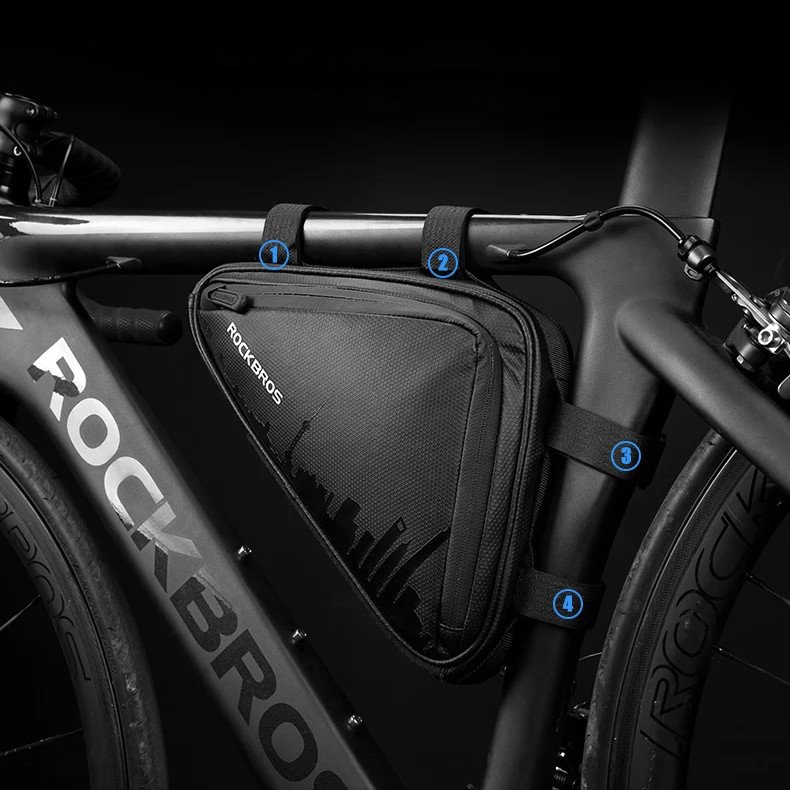 Сумка, велосипедна сумка трикутна під раму Rockbros B39-1