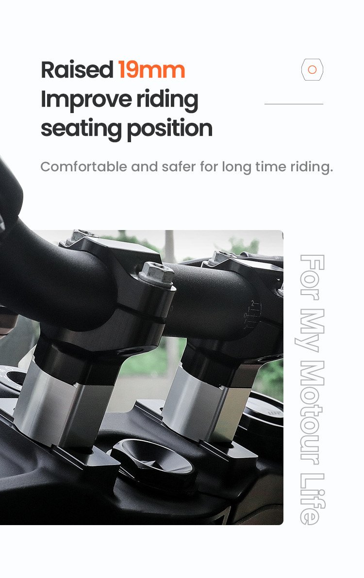 LOBOO Підвищення керма для KTM690 ENDURO/R, KTM790, KTM890, KTM1050, KTM1090, KTM1190, KTM1290, KTM1290 Super Adventur