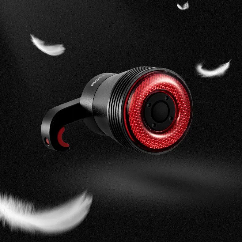 Задня велосипедна лампа Rockbros TL907Q51 LED USB зі стоп-сигналом під сідло